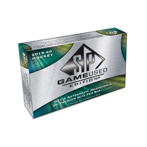 2019-20 Upper Deck Sp Game Used Hockey Hobby Box | Stakk