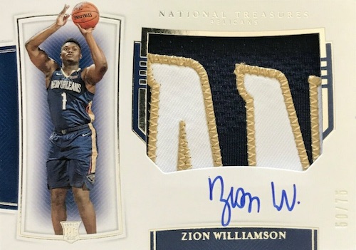 2019-20 Panini National Treasures Basketball Cards 9