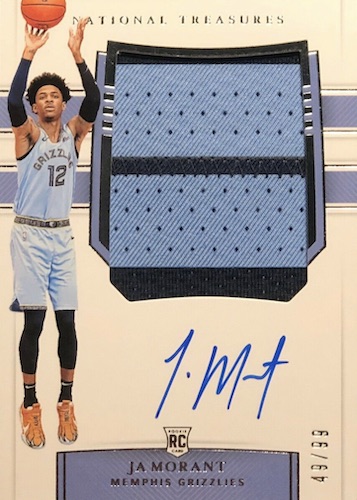 2019-20 Panini National Treasures Basketball Cards 8
