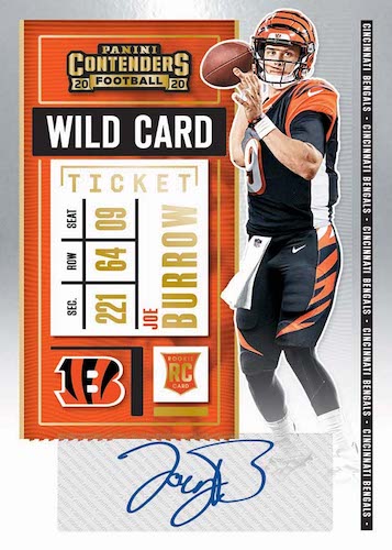 2020 Panini Contenders Football Cards - SP/SSP Info 10