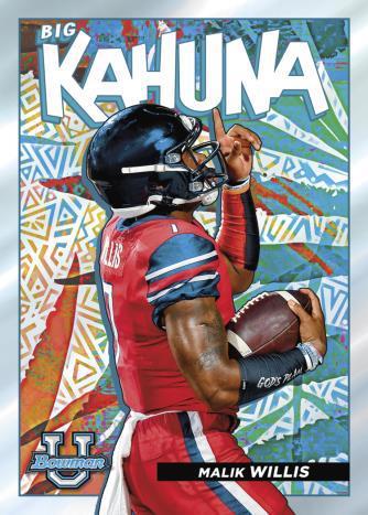2021-22 Bowman University Football Cards Checklist 3