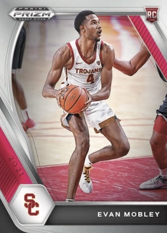 2021-22 Panini Prizm Draft Picks Basketball Cards Checklist 2