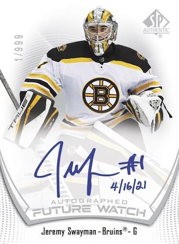 2021-22 SP Authentic Hockey Cards Checklist and Odds 2