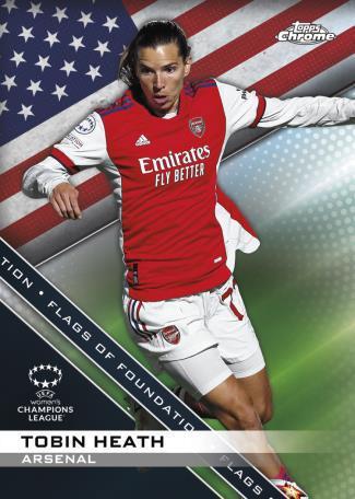 2021-22 Topps Chrome UEFA Women's Champions League Soccer Cards Checklist 2