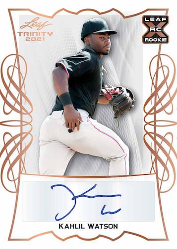 2021 Leaf Trinity Baseball Cards Checklist 1