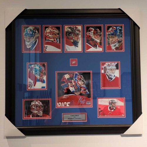 Carey Price Autographed Photo Montage Framed | Stakk