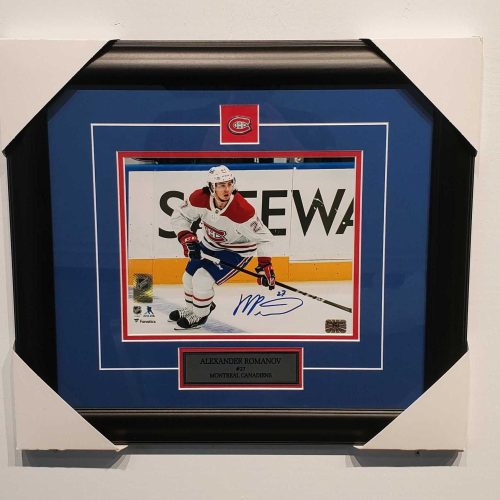 Alexander Romanov Autographed Photo 8x10 Framed | Stakk