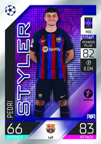 2022-23 Topps Match Attax UEFA League Soccer Cards Checklist 2