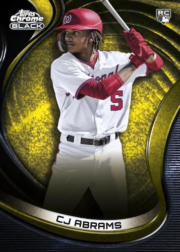 2022 Topps Chrome Black Baseball Cards Checklist and Odds 1