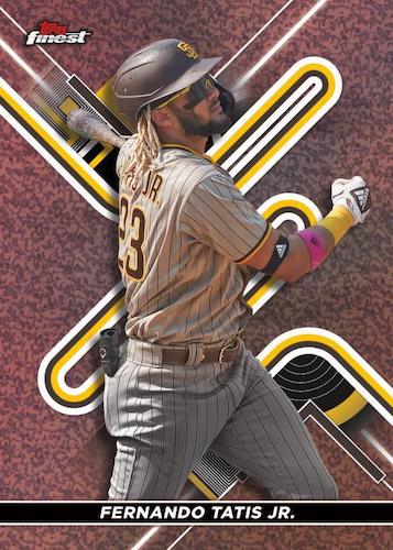 2022 Topps Finest Baseball Cards Checklist 1