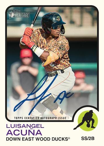 2022 Topps Heritage Minor League Baseball Cards Checklist & Odds 3