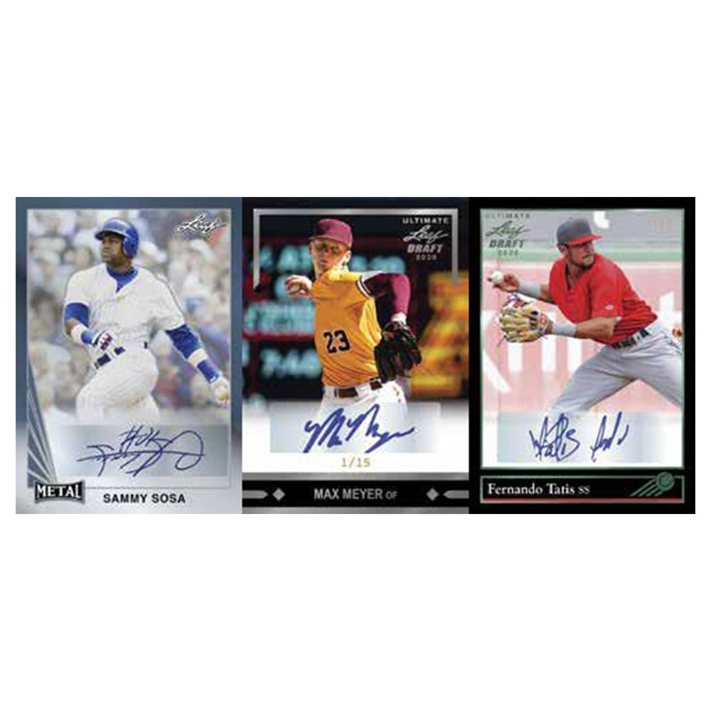 2020 Leaf Ultimate Draft Baseball Hobby Box | Stakk