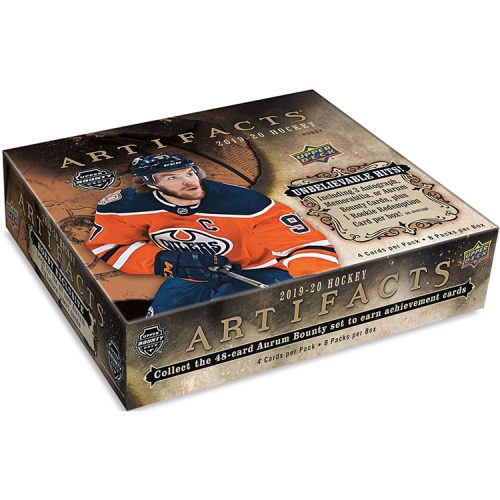 2019-20 Upper Deck Artifacts Hockey Hobby Box | Stakk