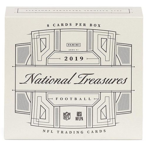 2019 Panini National Treasures Football Hobby Box | Stakk