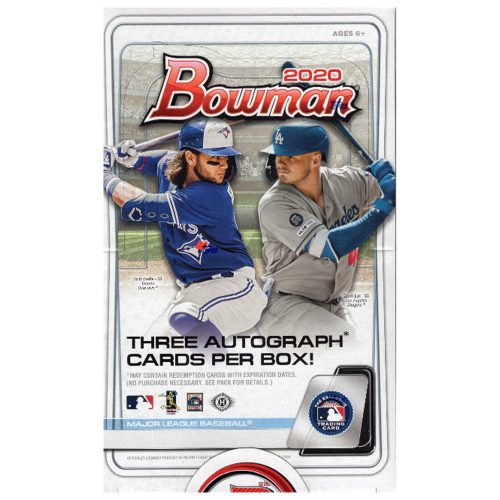 2020 Bowman Baseball Jumbo Box | Stakk