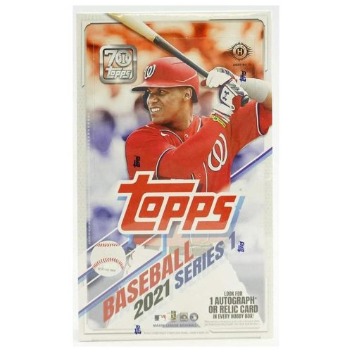 2021 Topps Series 1 Baseball Hobby Box | Stakk
